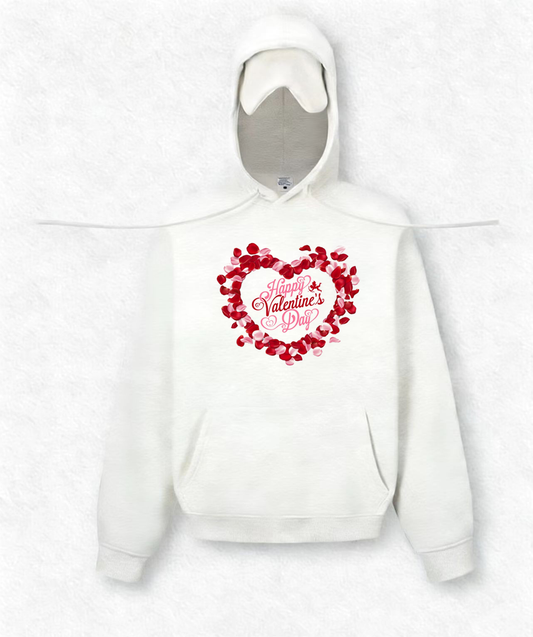 Happy Valentine's Day Travel Hoodies