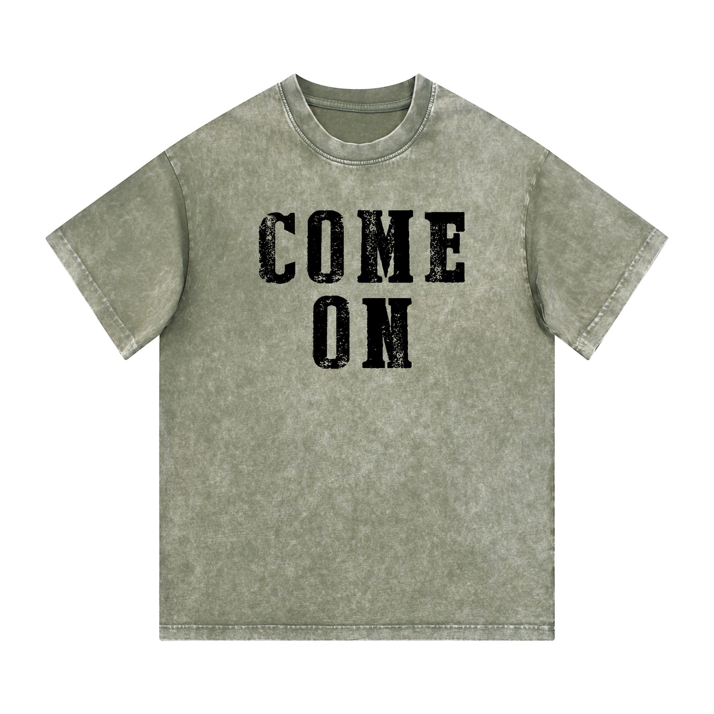 "COME ON" Style Short - Sleeve T-Shirt