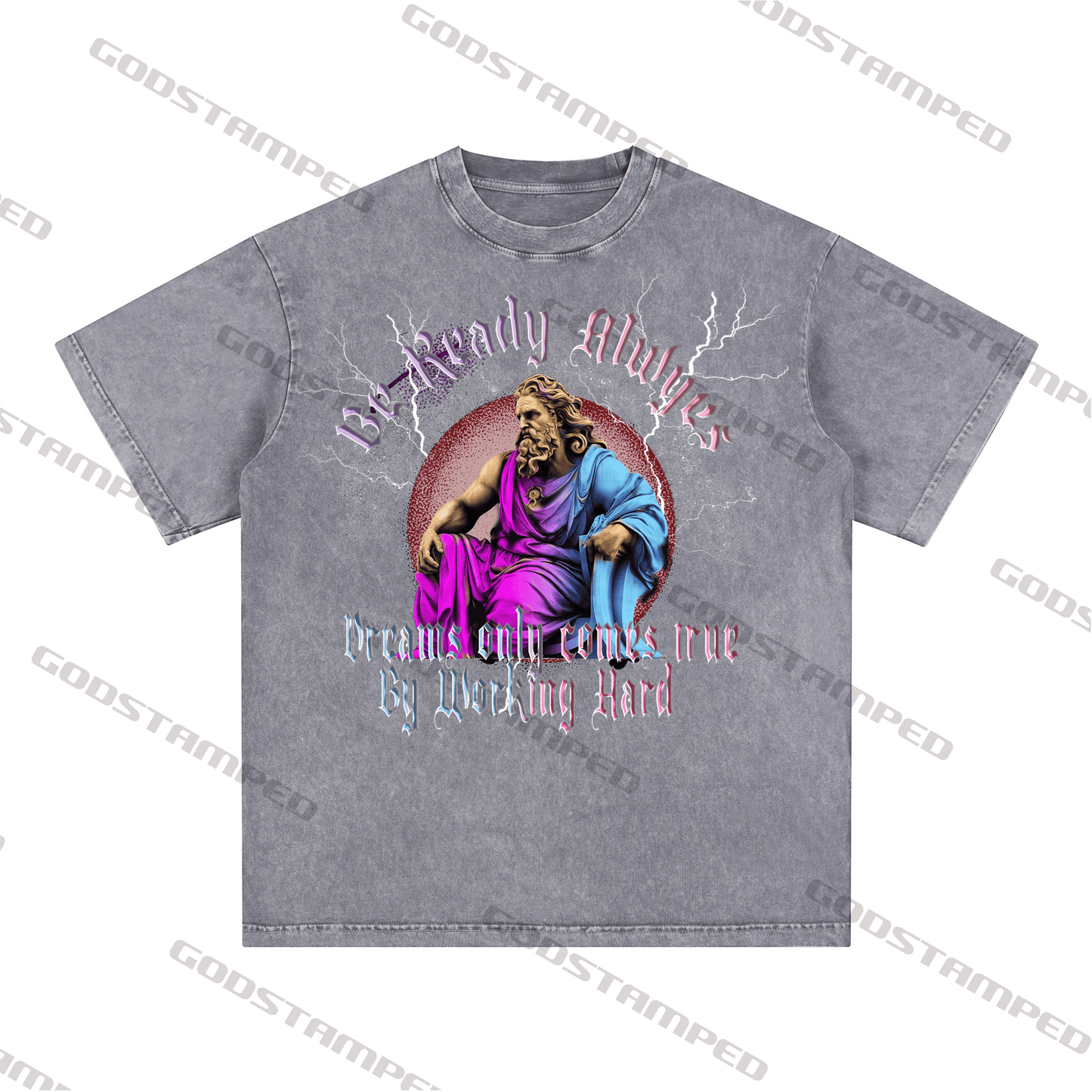 "JESUS" Style Short-Sleeved T-Shirt