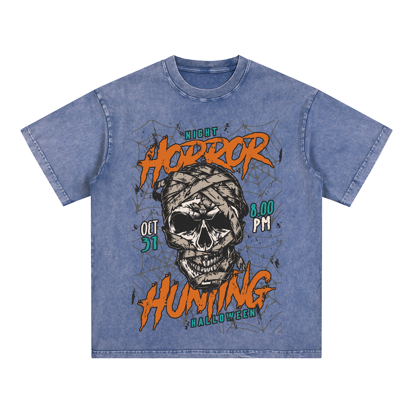 "SKULL" Style Short - Sleeve T-Shirt