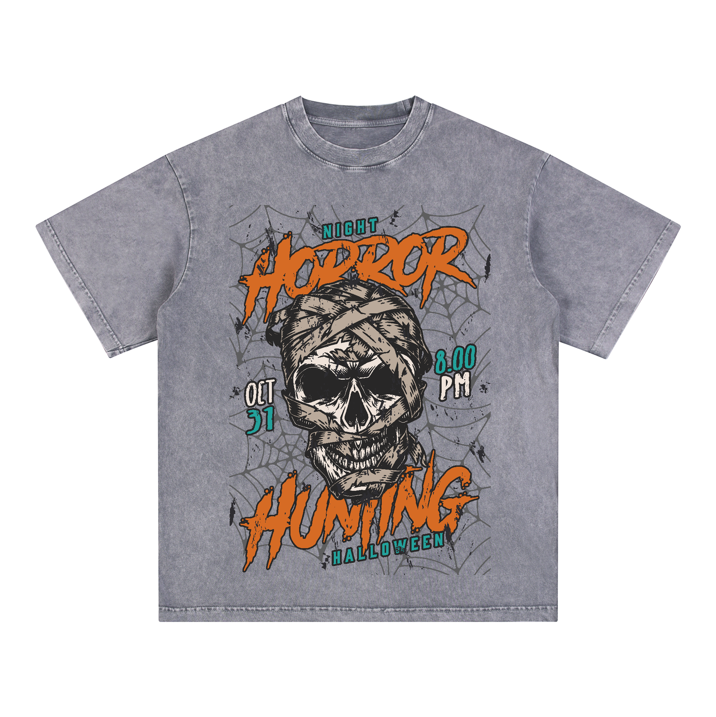 "SKULL" Style Short - Sleeve T-Shirt