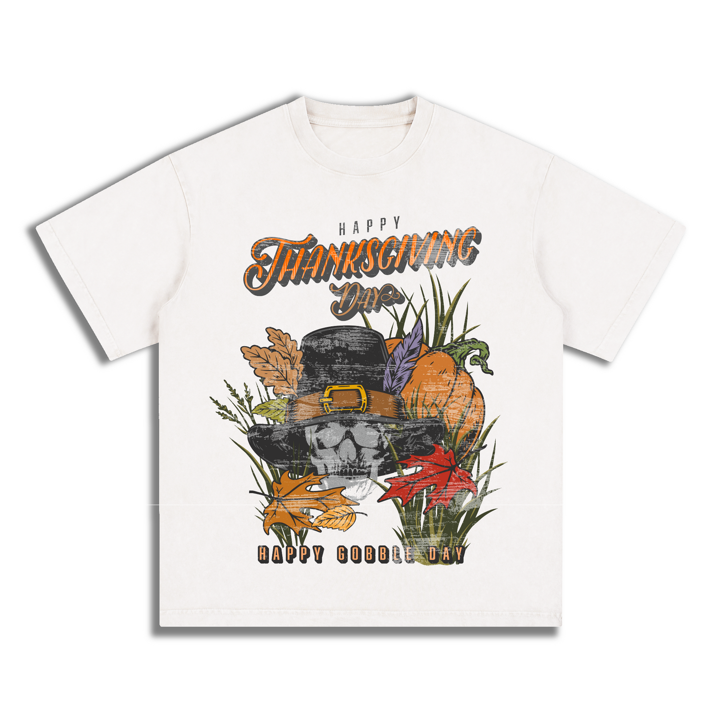 "SKULL" Style Short-Sleeved T-Shirt