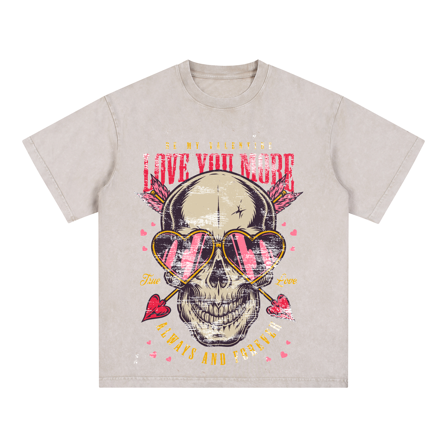 "SKULL" Style Short-Sleeved T-Shirt