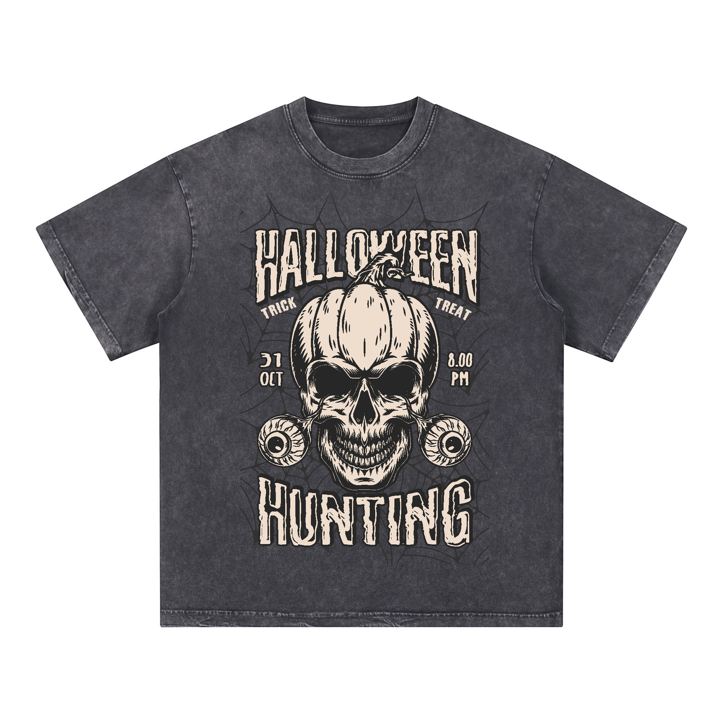 "SKULL" Style Short - Sleeve T-Shirt