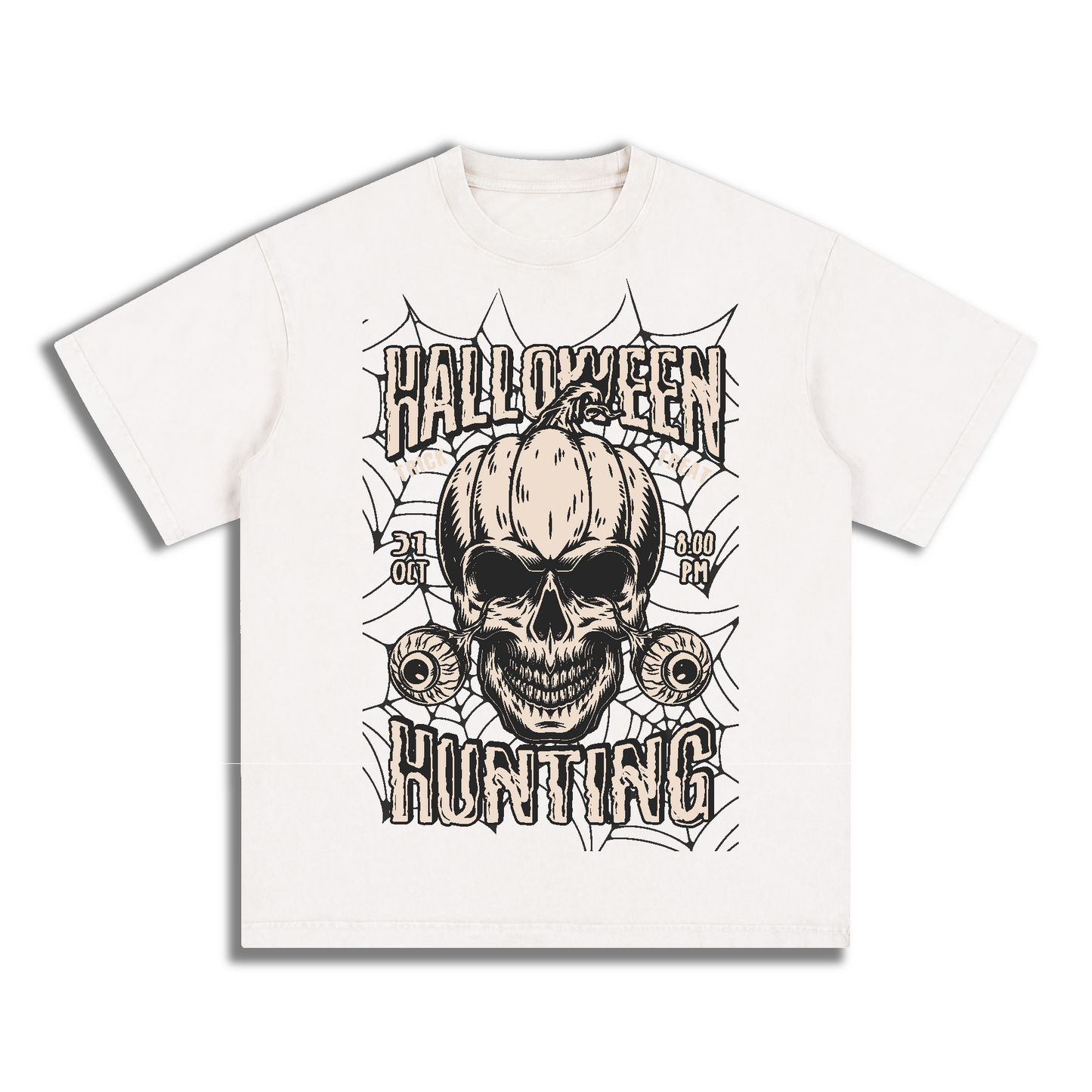 "SKULL" Style Short-Sleeved T-Shirt