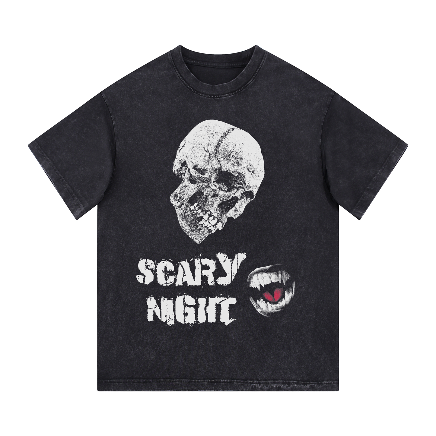 "SKULL" Style Short - Sleeve T-Shirt