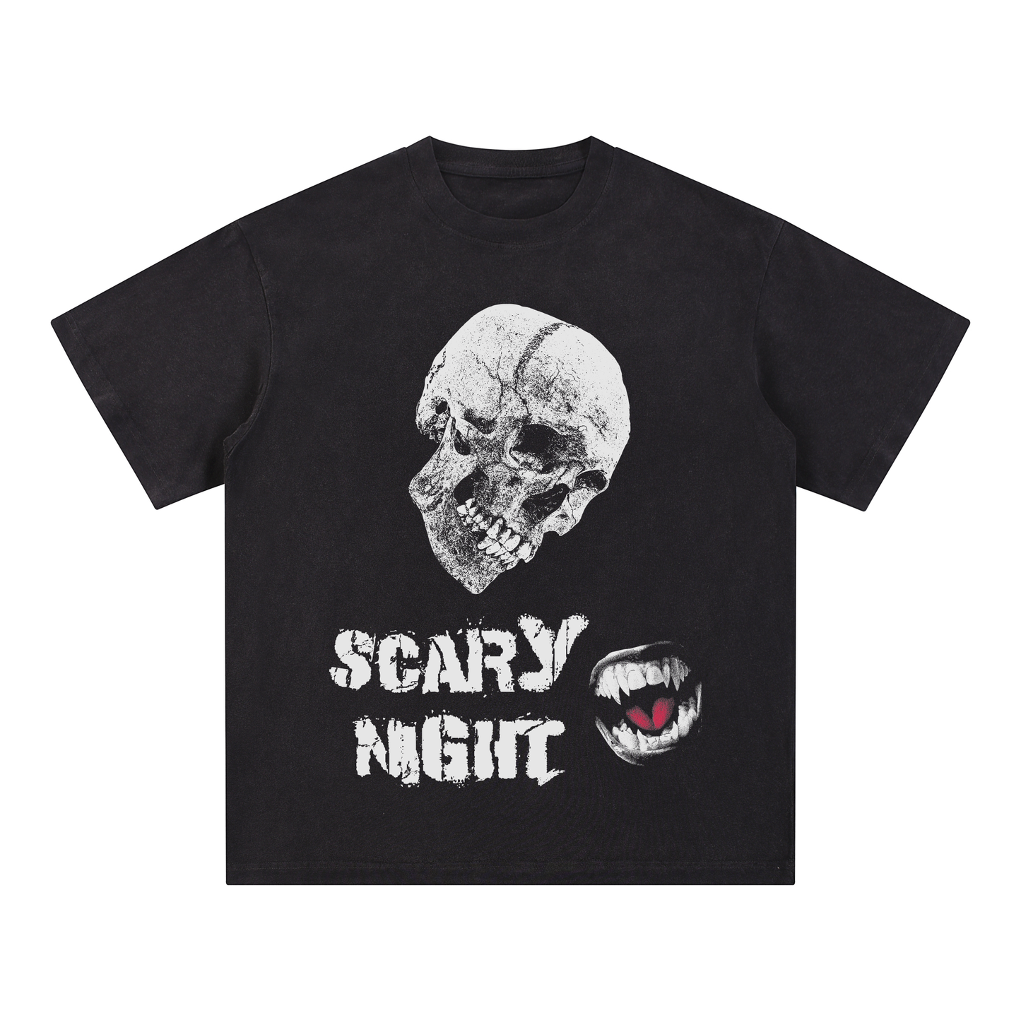 "SKULL" Style Short - Sleeve T-Shirt