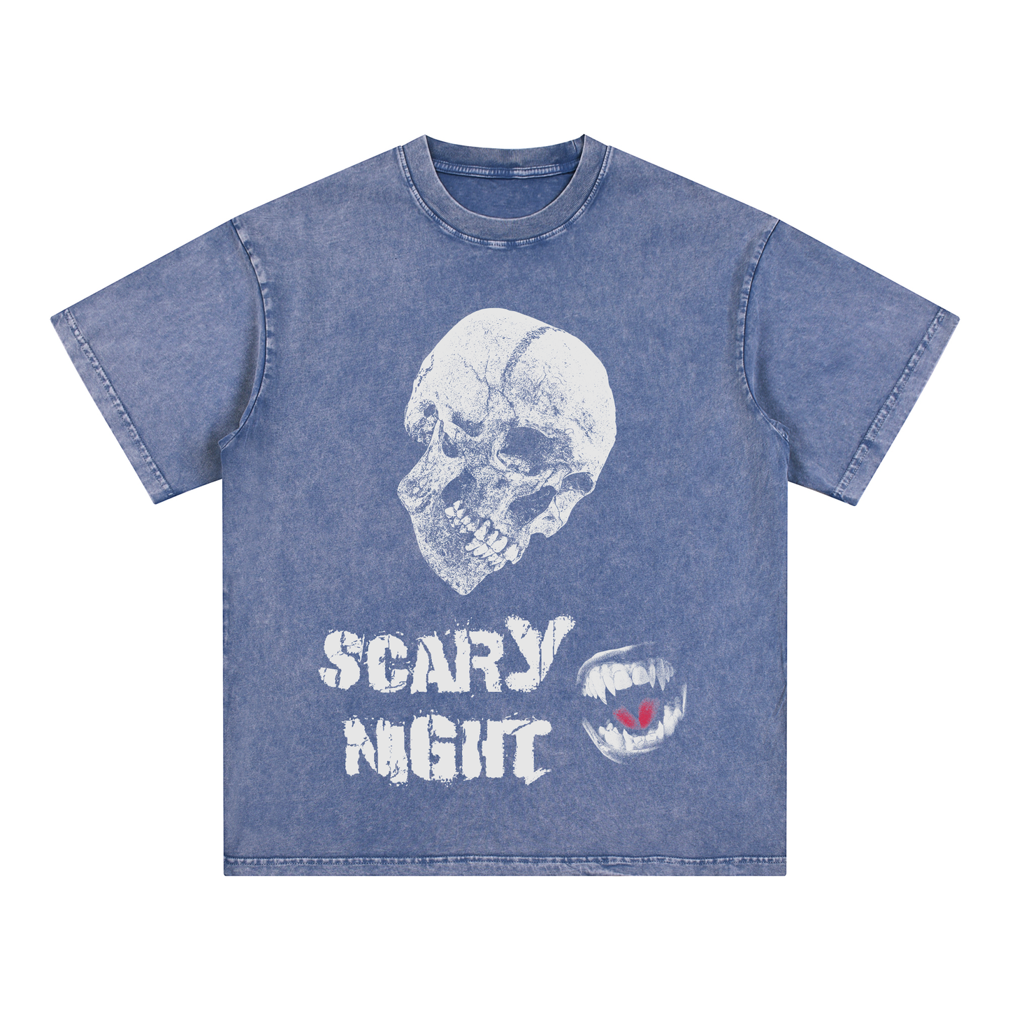 "SKULL" Style Short - Sleeve T-Shirt