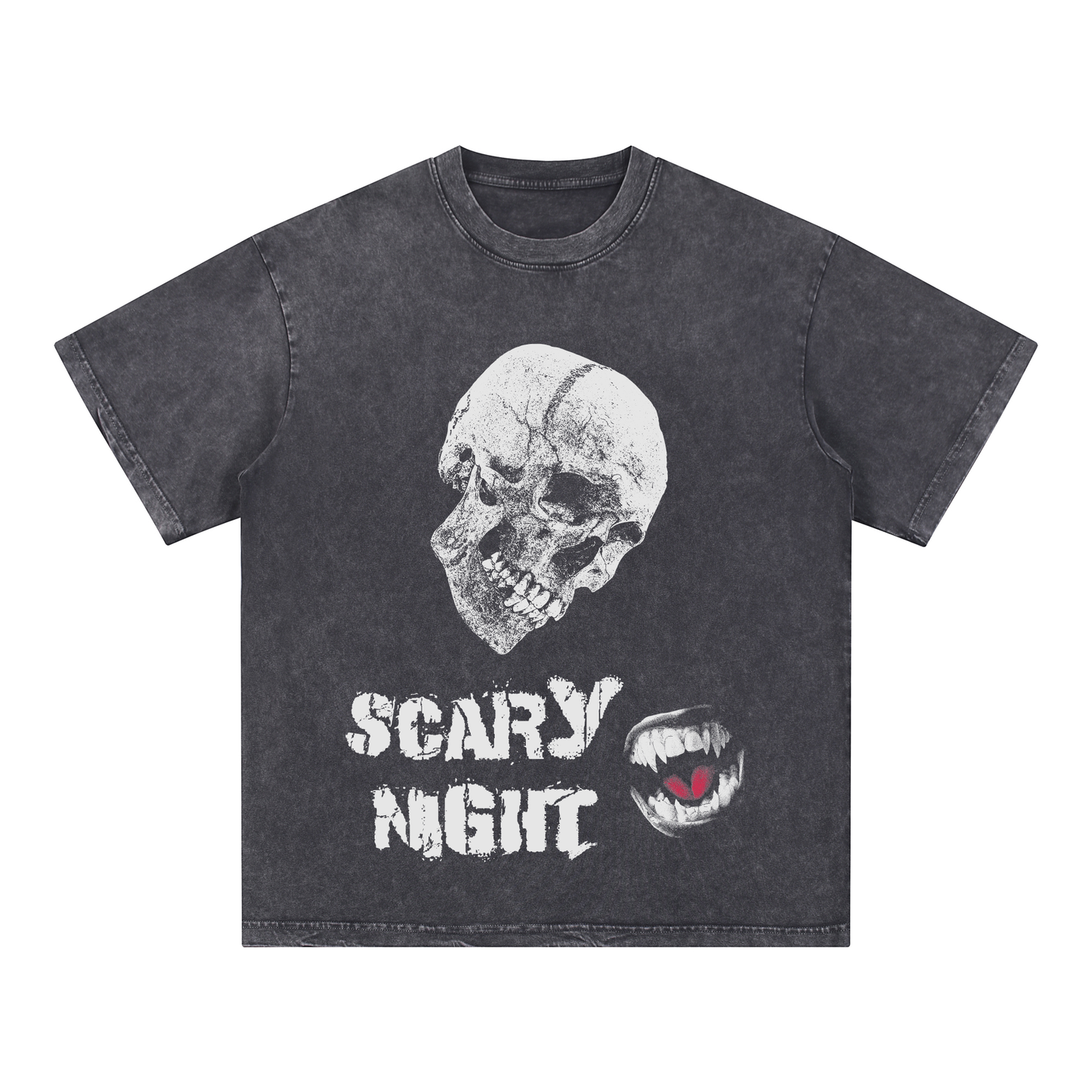 "SKULL" Style Short - Sleeve T-Shirt