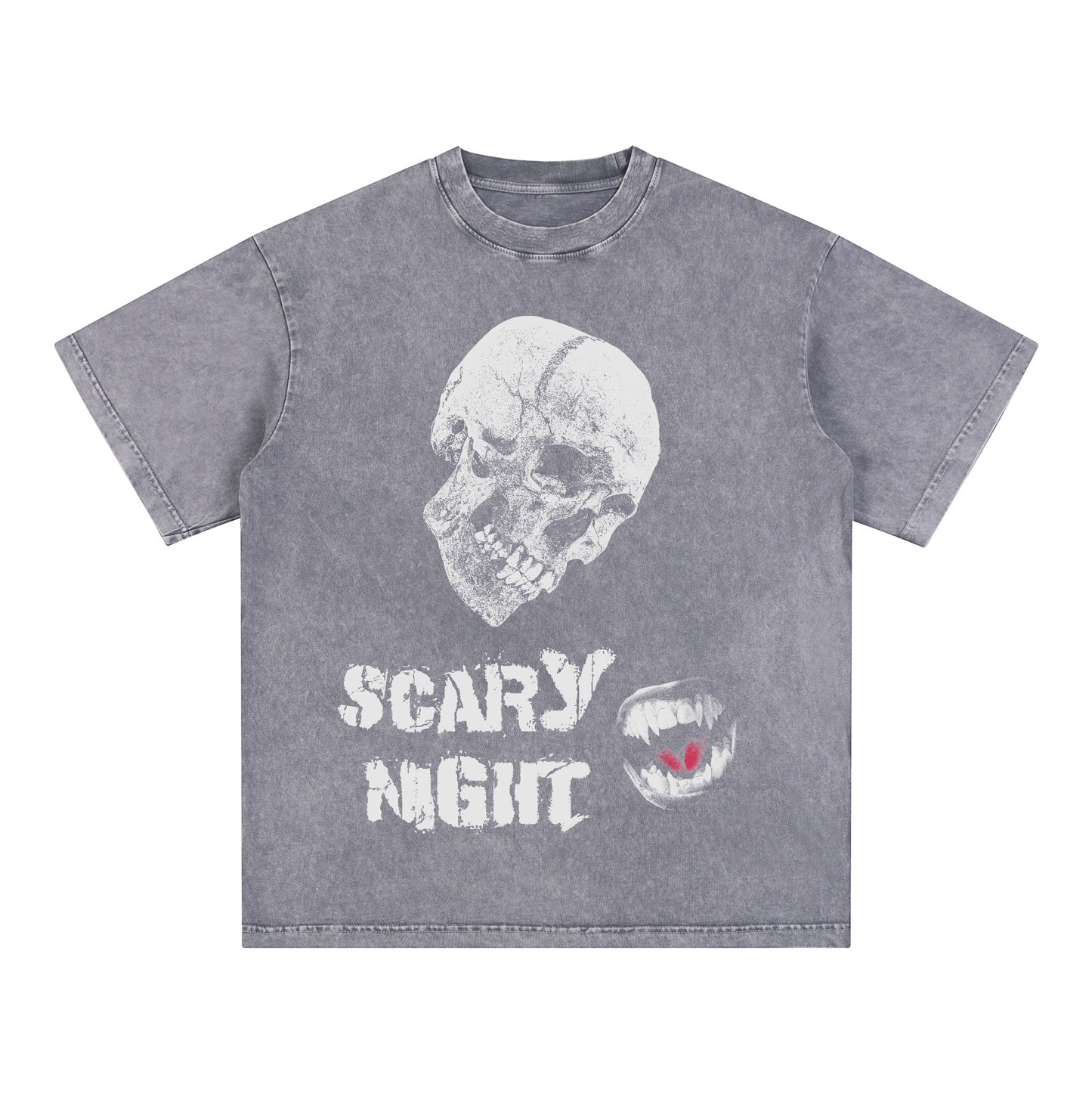 "SKULL" Style Short - Sleeve T-Shirt