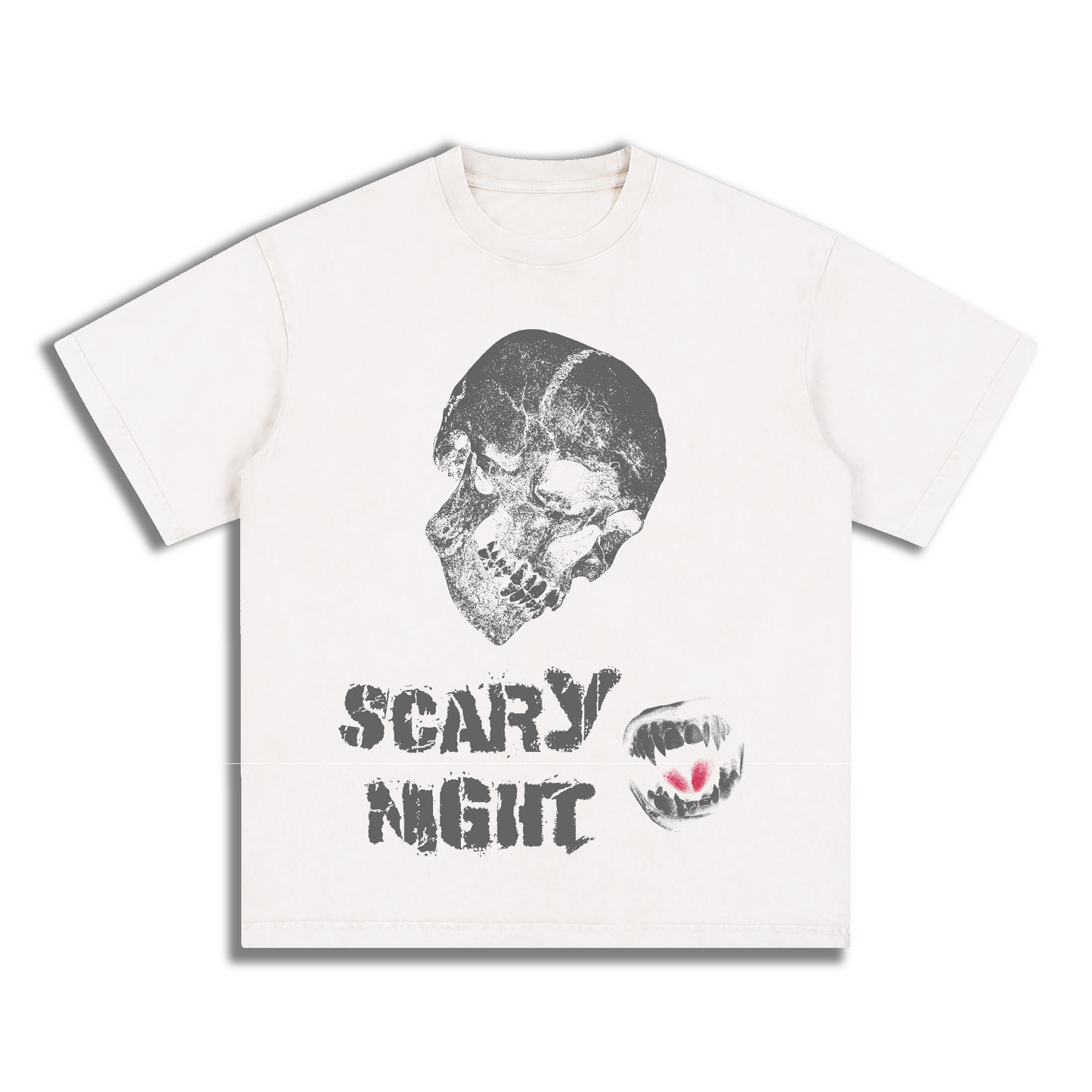 "SKULL" Style Short-Sleeved T-Shirt