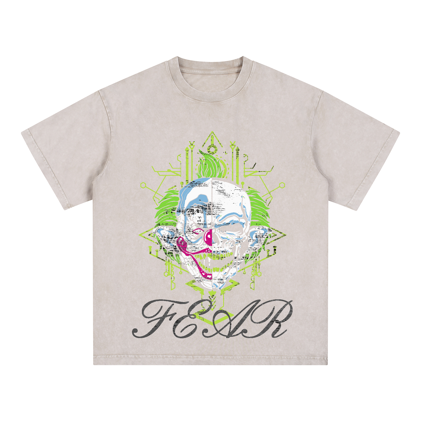 "SKULL" Style Short - Sleeve T-Shirt