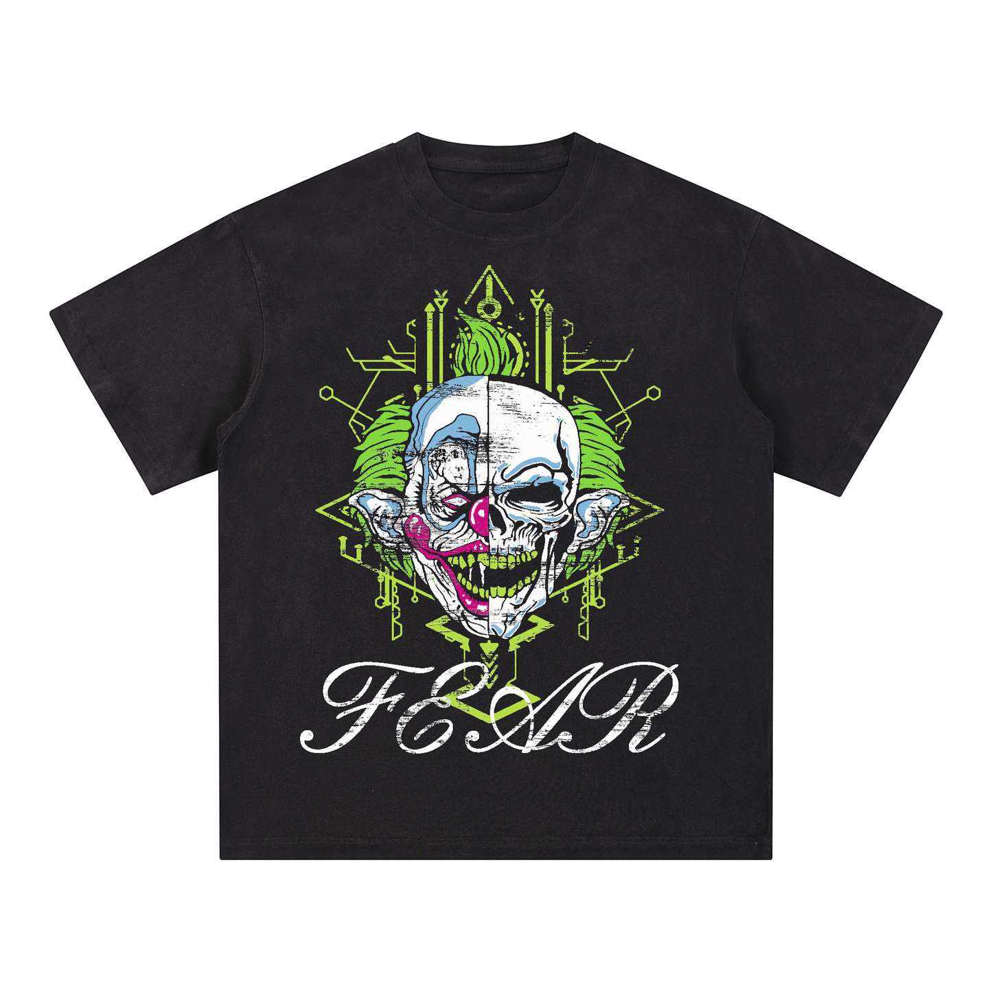 "SKULL" Style Short - Sleeve T-Shirt