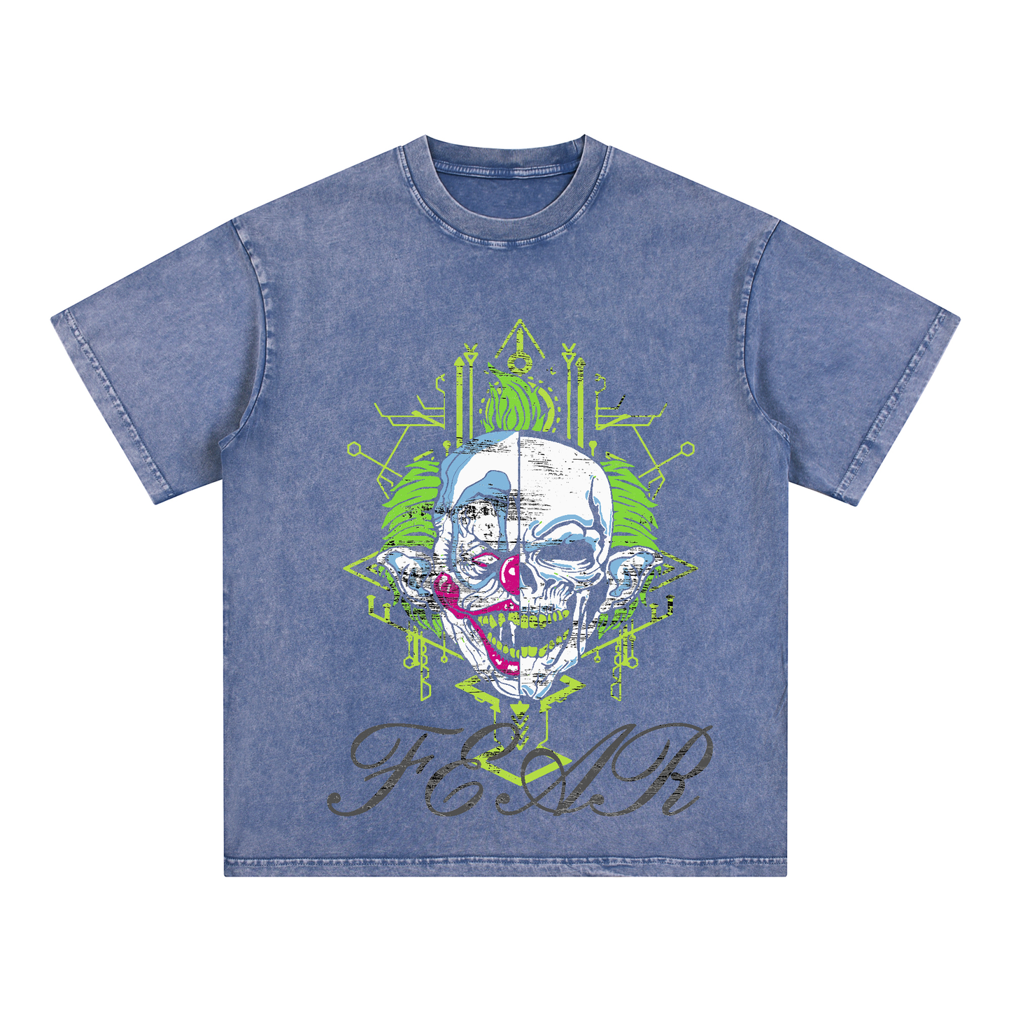 "SKULL" Style Short - Sleeve T-Shirt