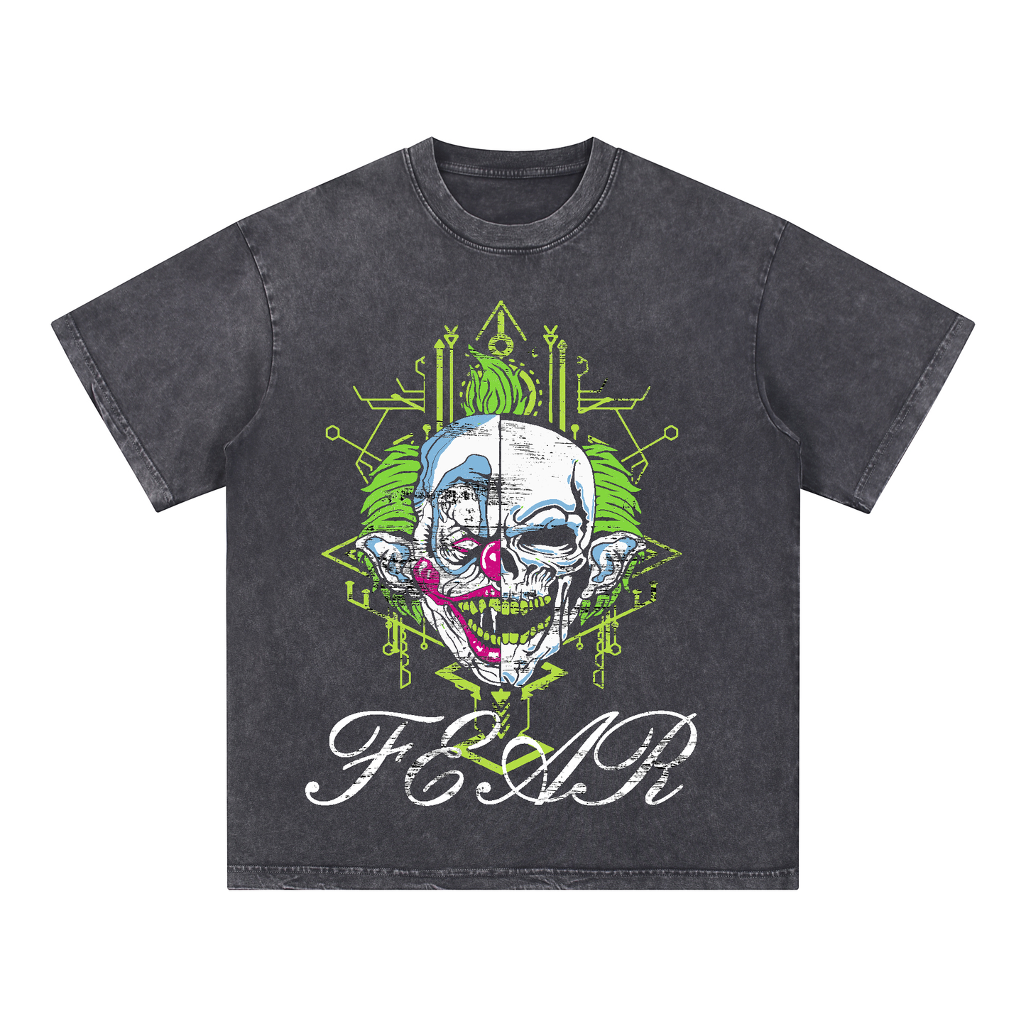 "SKULL" Style Short - Sleeve T-Shirt