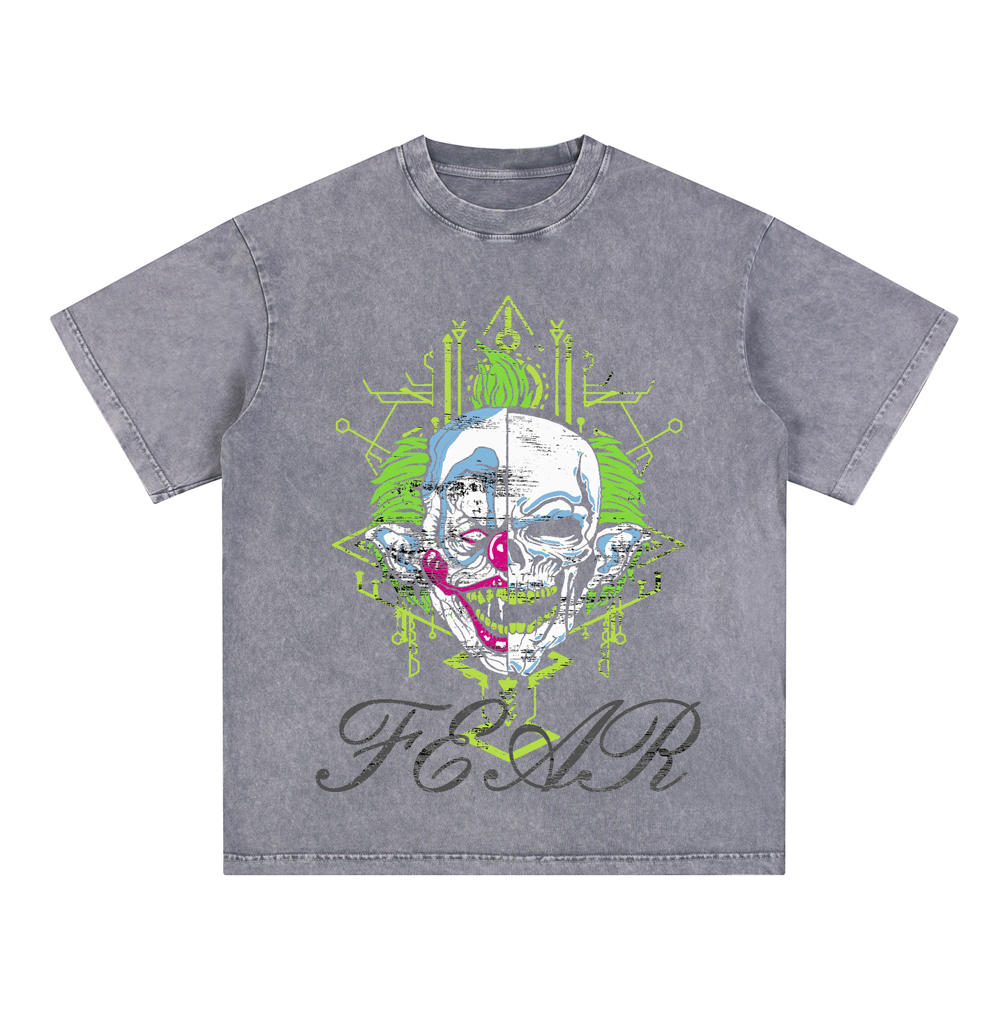 "SKULL" Style Short - Sleeve T-Shirt