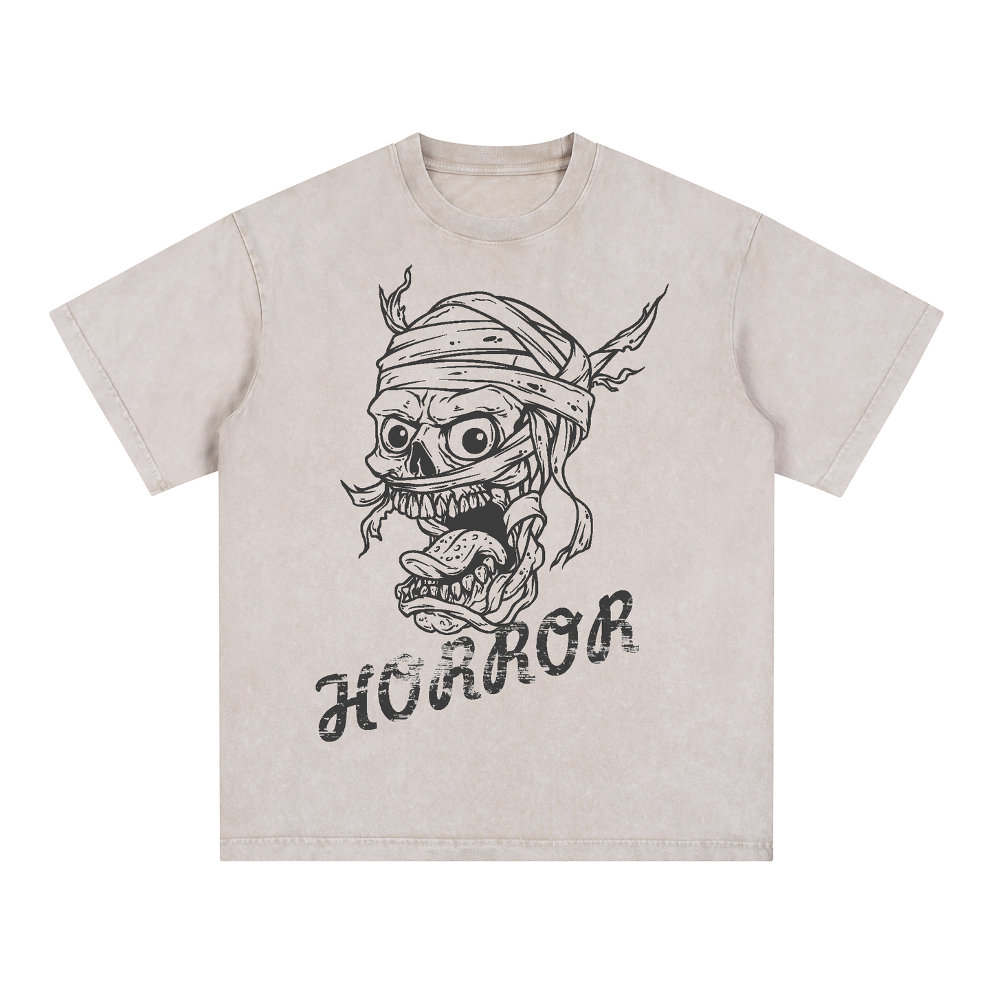 "SKULL" Style Short - Sleeve T-Shirt