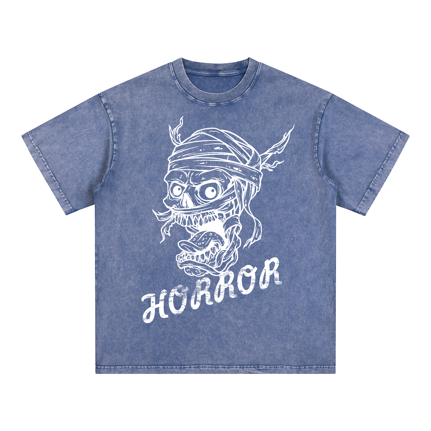 "SKULL" Style Short - Sleeve T-Shirt