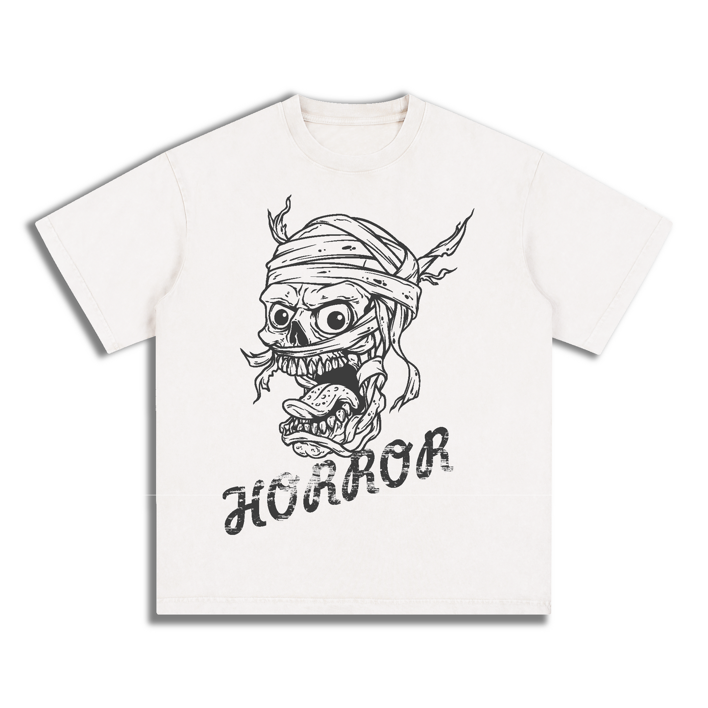 "SKULL" Style Short-Sleeved T-Shirt