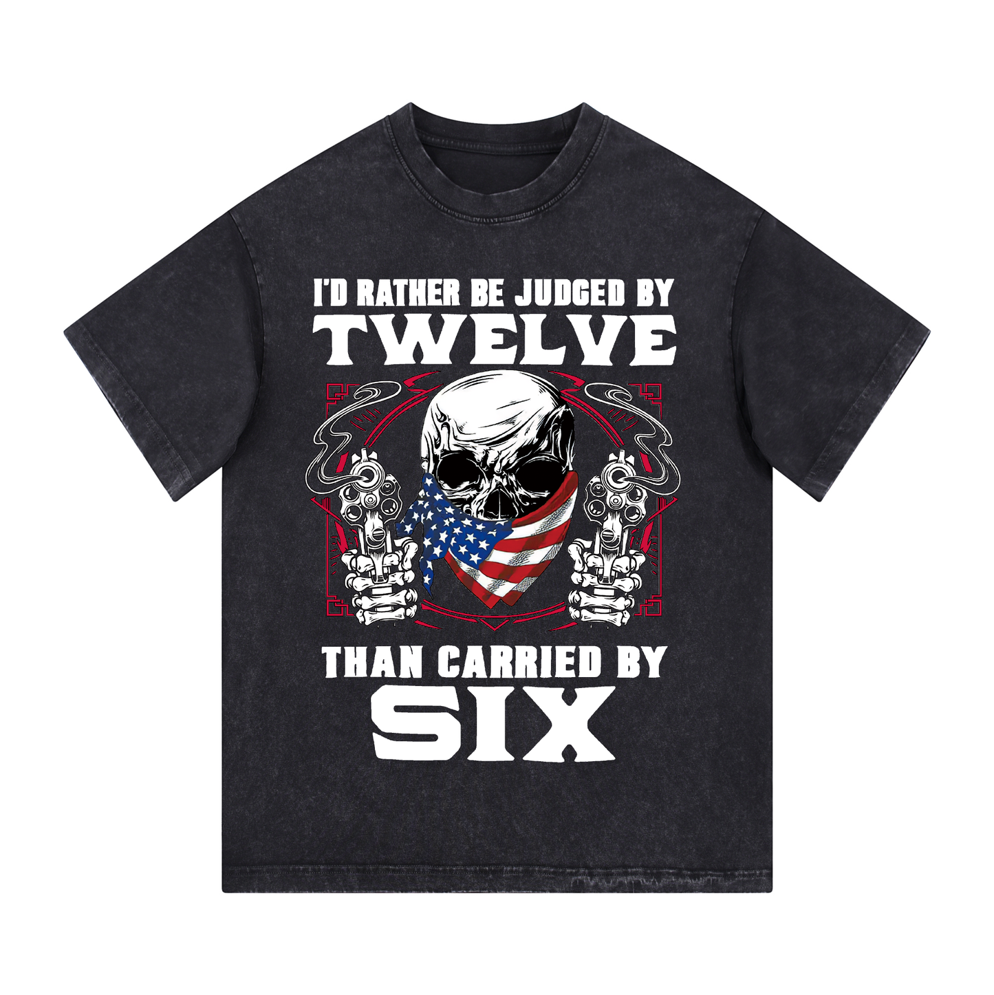 "SKULL" Style Short - Sleeve T-Shirt