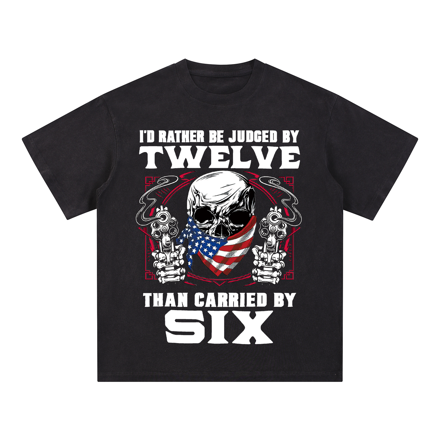 "SKULL" Style Short - Sleeve T-Shirt