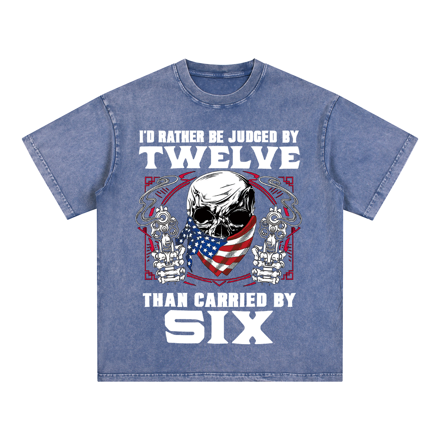 "SKULL" Style Short - Sleeve T-Shirt