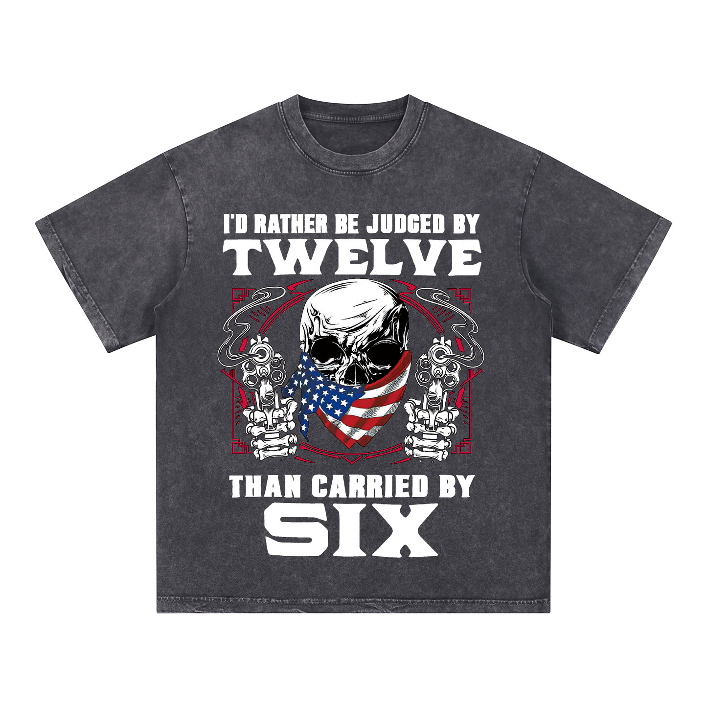 "SKULL" Style Short - Sleeve T-Shirt