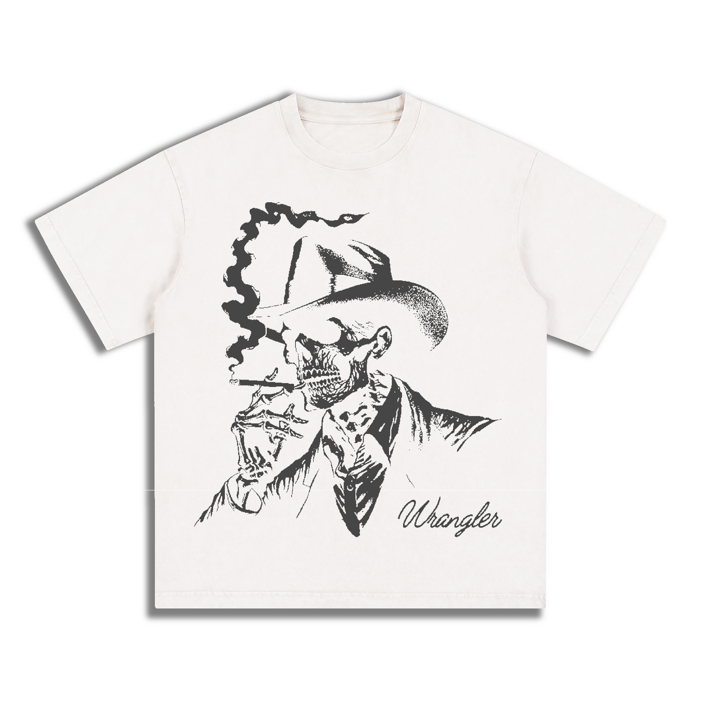 "SKULL" Style Short-Sleeved T-Shirt