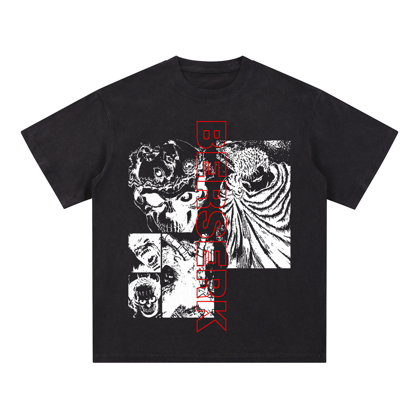 "SKULL" Style Short - Sleeve T-Shirt