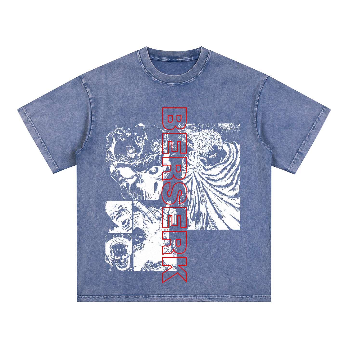"SKULL" Style Short - Sleeve T-Shirt