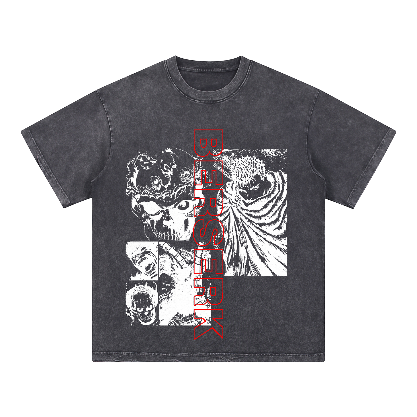 "SKULL" Style Short - Sleeve T-Shirt