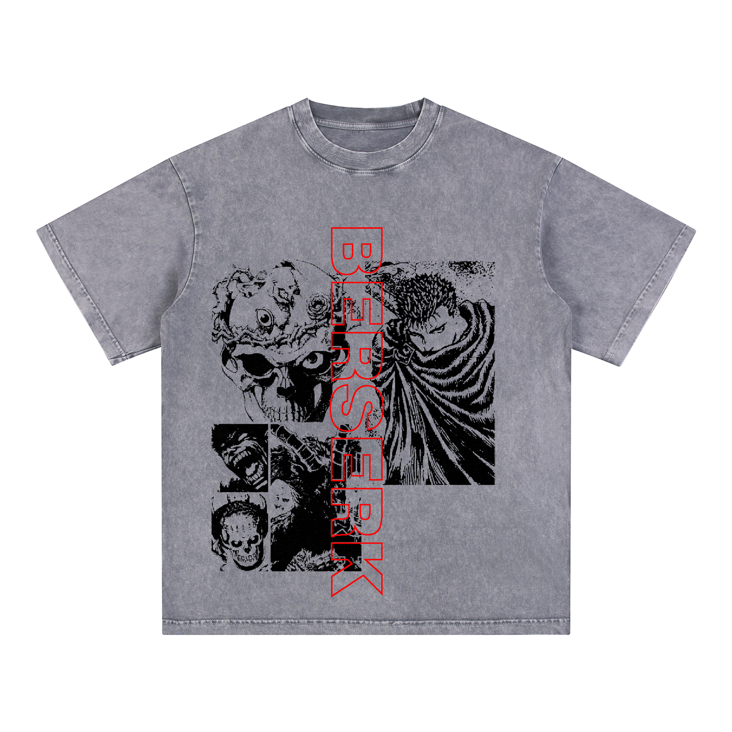 "SKULL" Style Short - Sleeve T-Shirt