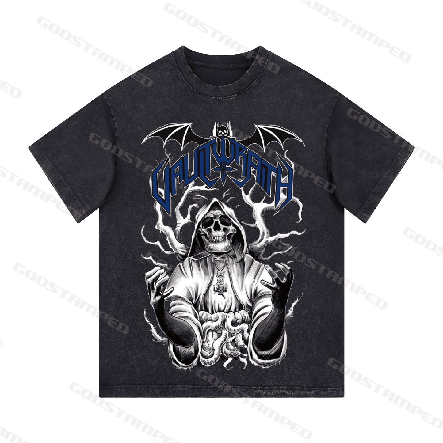 "SKULL" Style Short-Sleeved T-Shirt