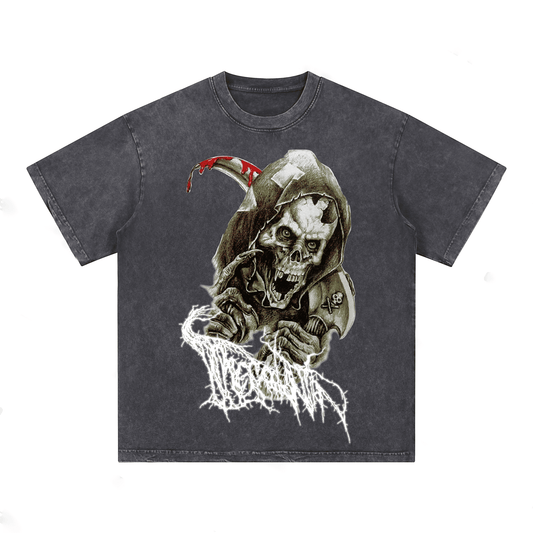 "SKULL" Style Short-Sleeved T-Shirt