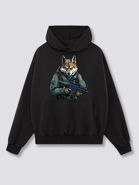 Wolf soldier Hoodies