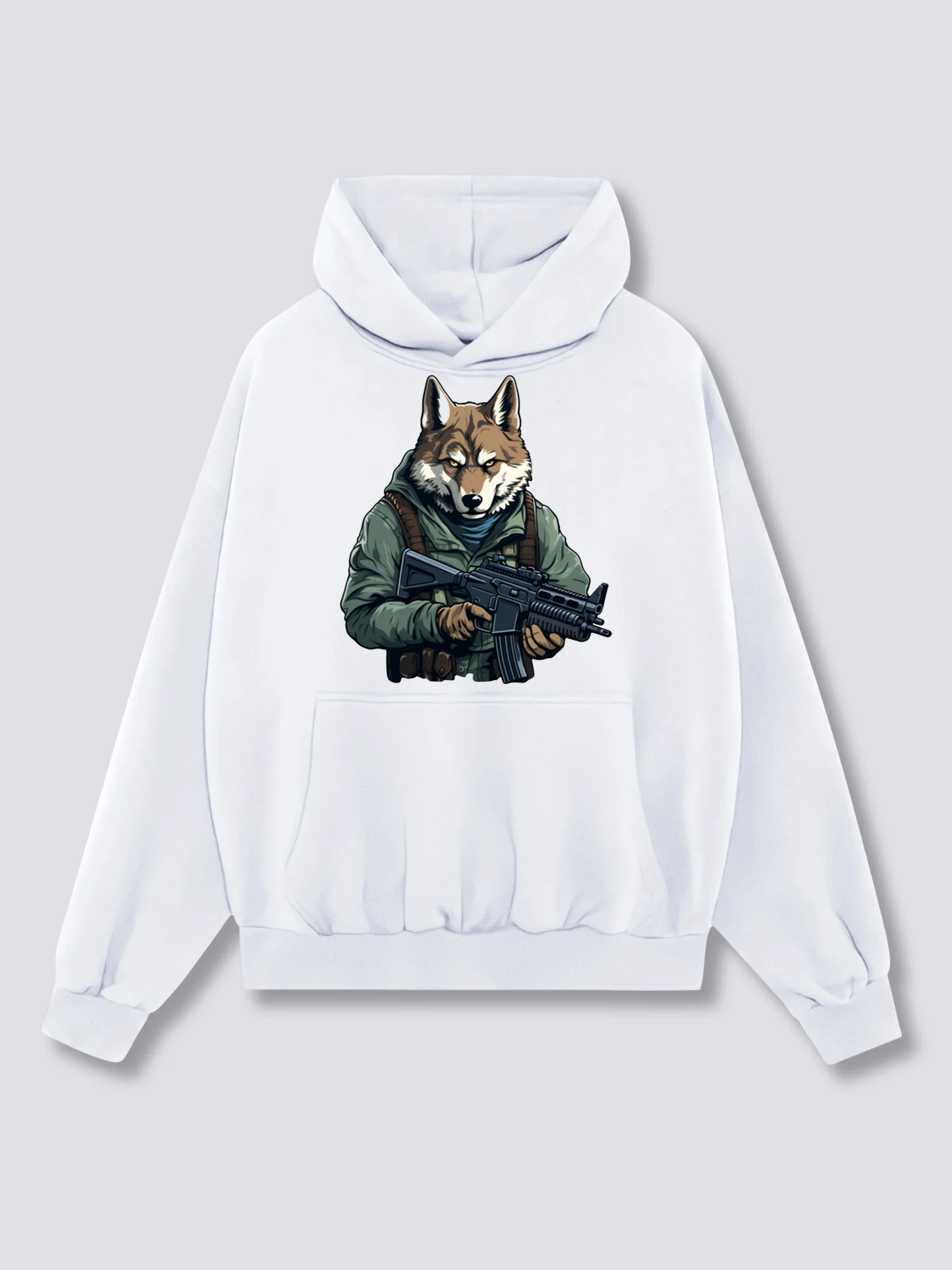 Wolf soldier Hoodies