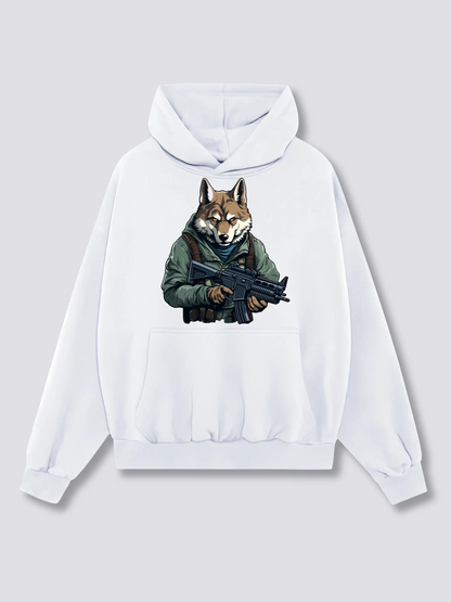 Wolf soldier Hoodies