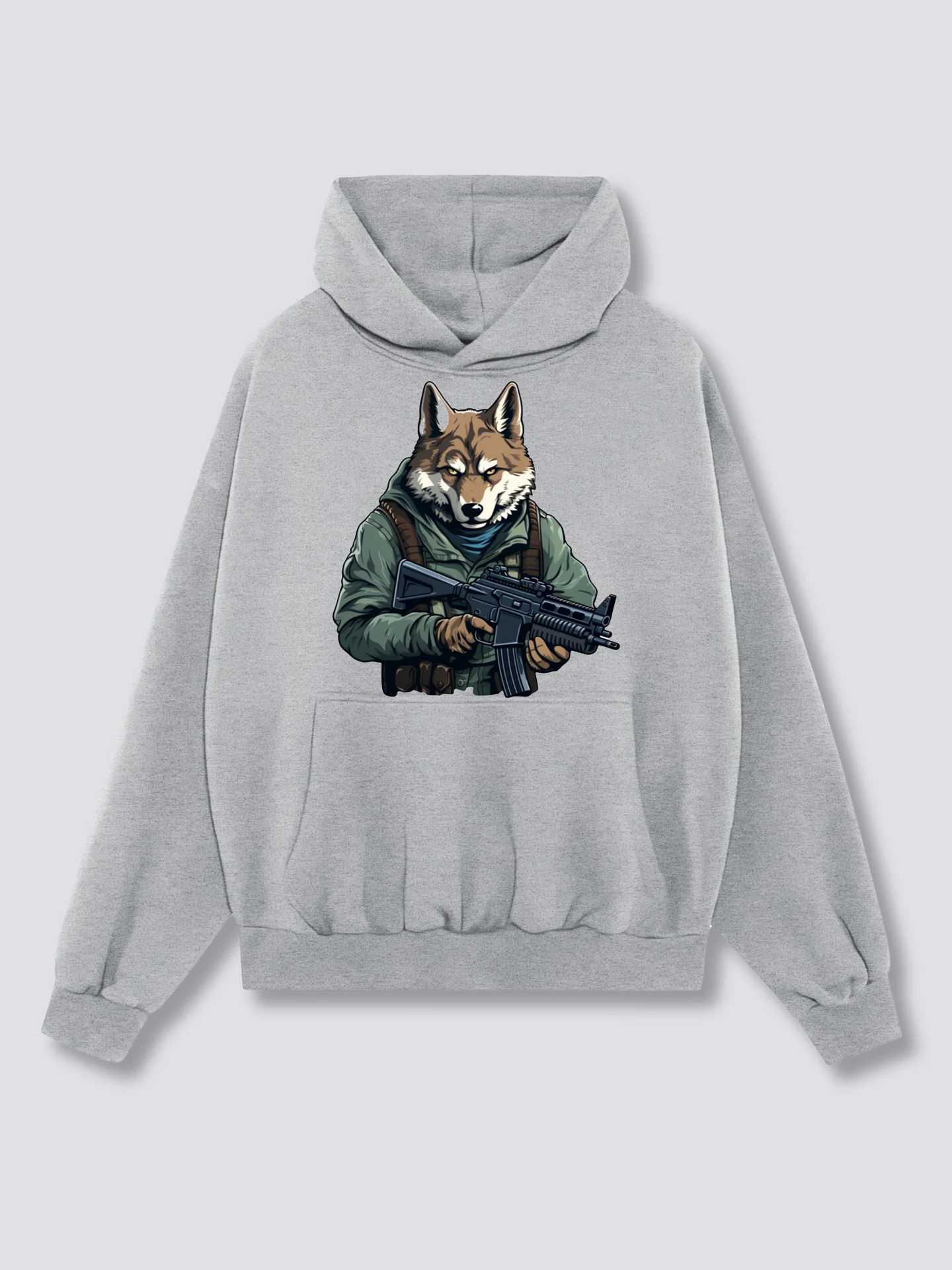 Wolf soldier Hoodies