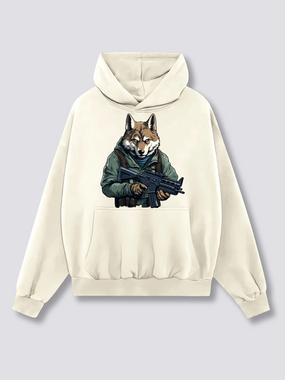 Wolf soldier Hoodies