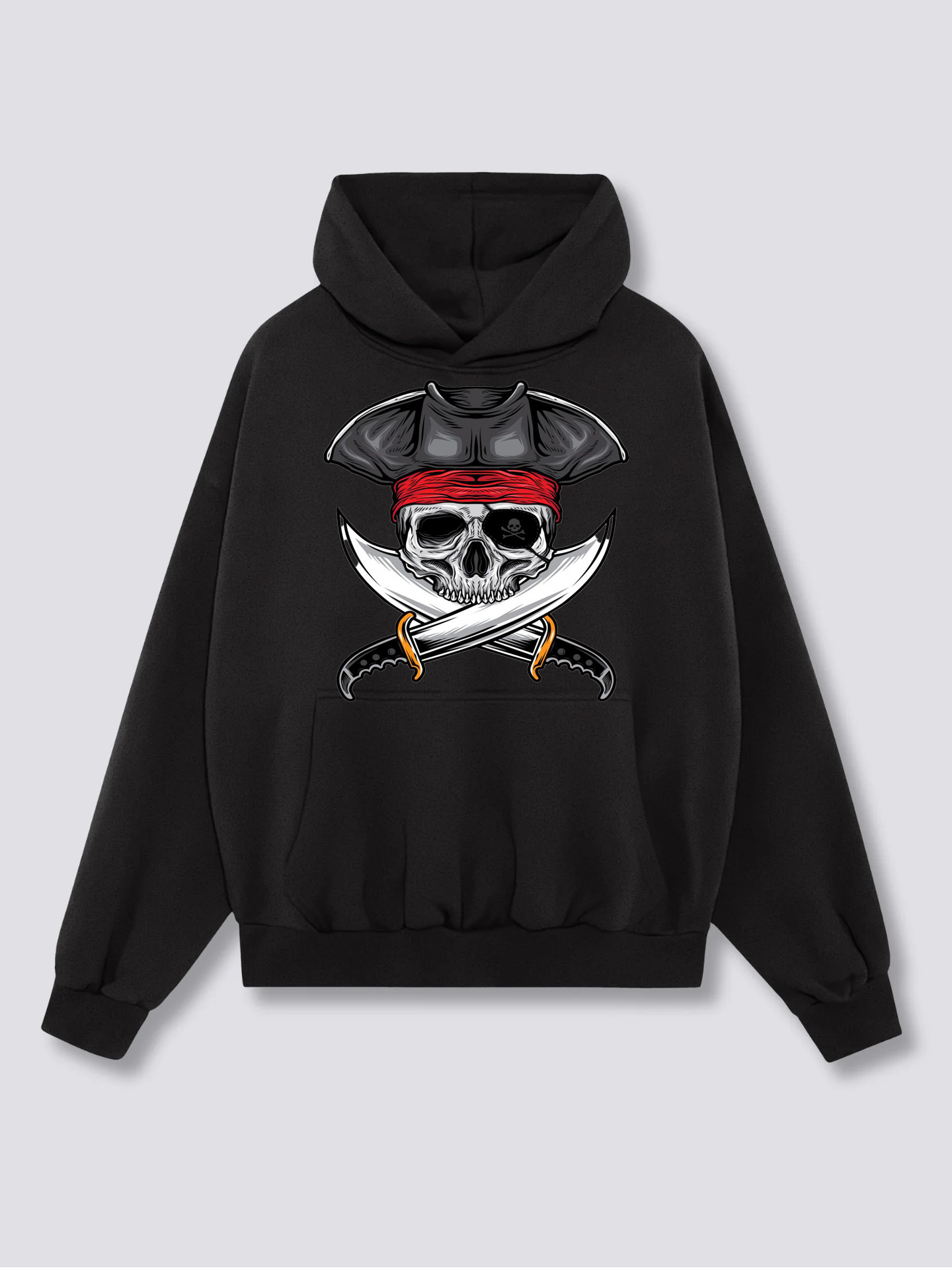 Skull Corsair Oversized Hoodies