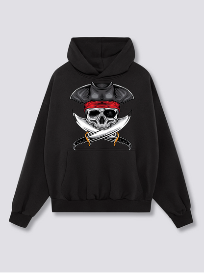 Skull Corsair Oversized Hoodies