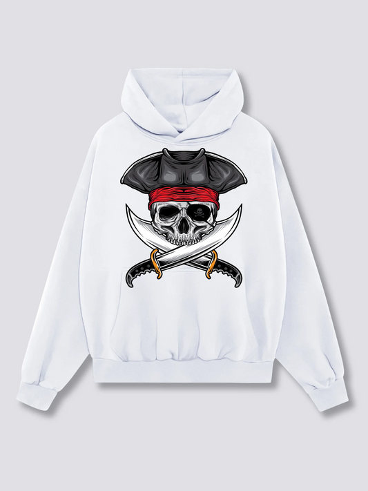 Skull Corsair Oversized Hoodies