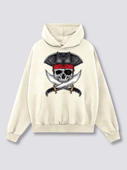 Skull Corsair Oversized Hoodies