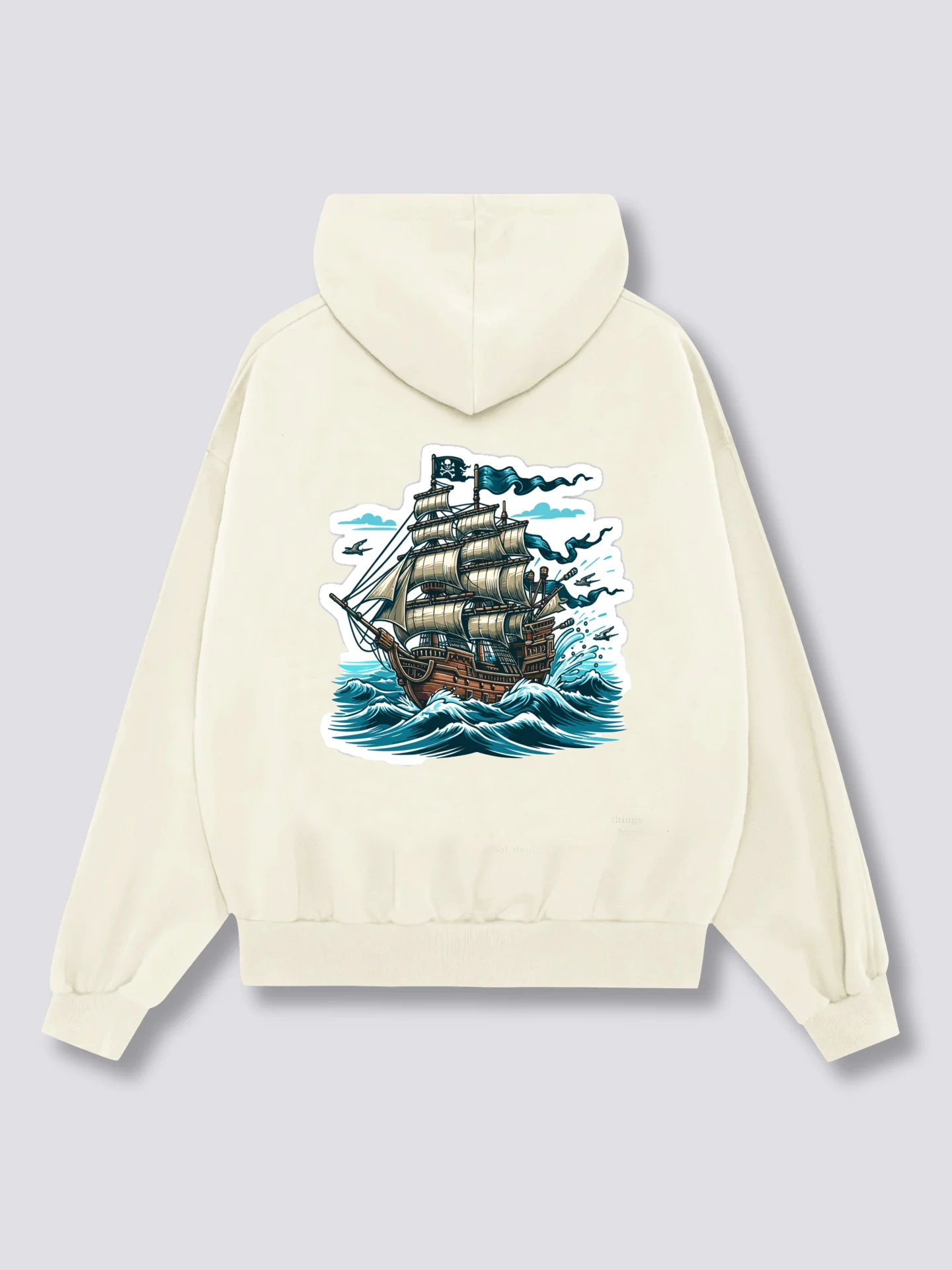 Skull Corsair Oversized Hoodies