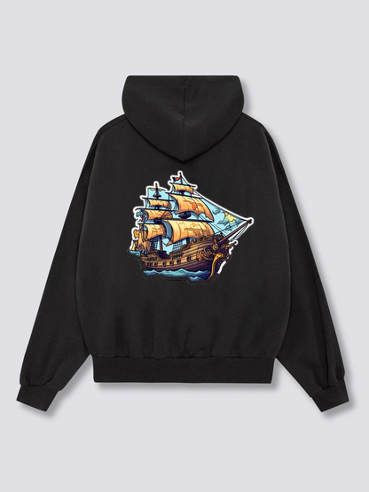 Skull Corsair Oversized Hoodies