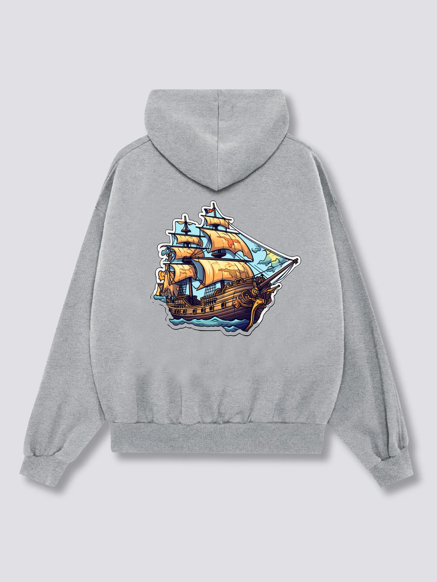 Skull Corsair Oversized Hoodies