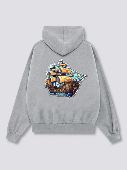 Skull Corsair Oversized Hoodies