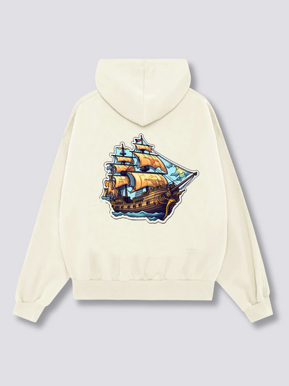 Skull Corsair Oversized Hoodies