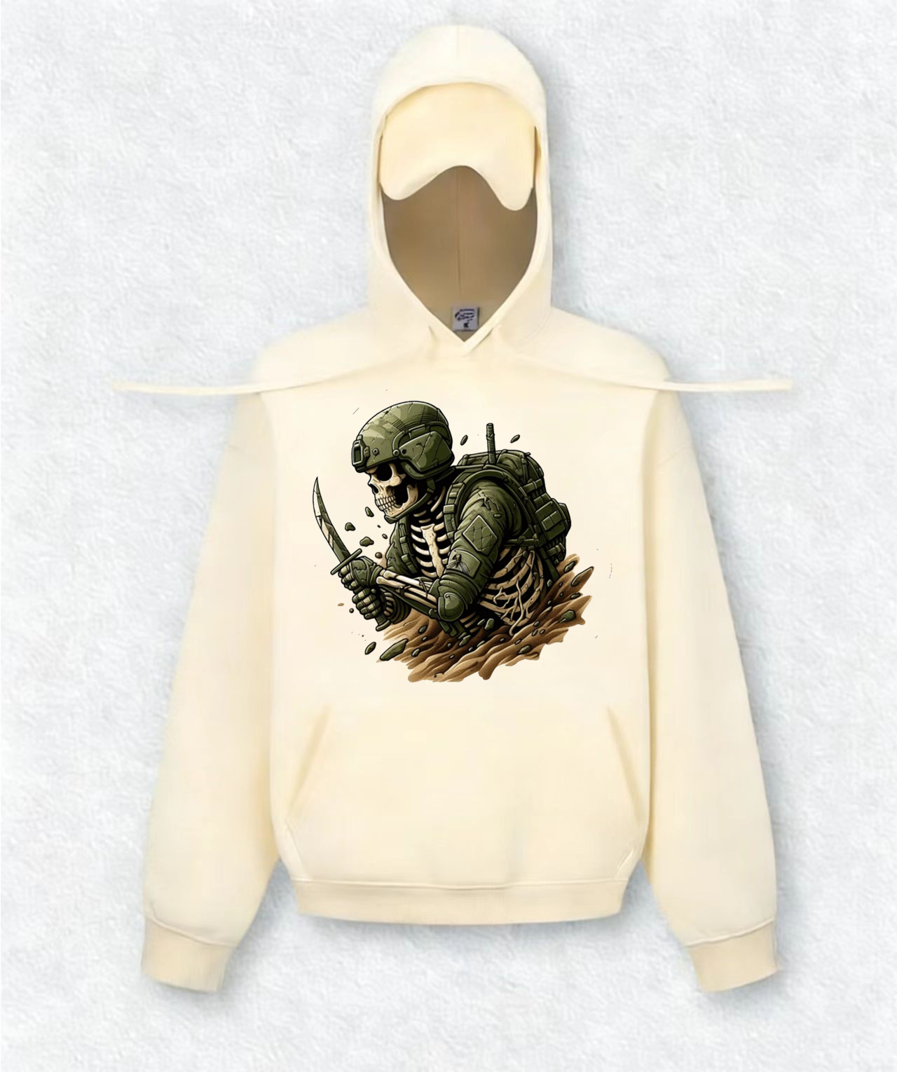 "Heart-hug" Eye Mask Hoodies