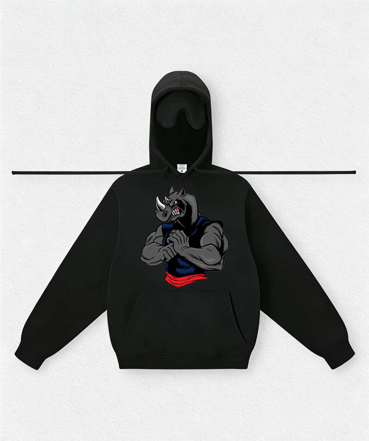 Built-in sleep mask travel hoodies